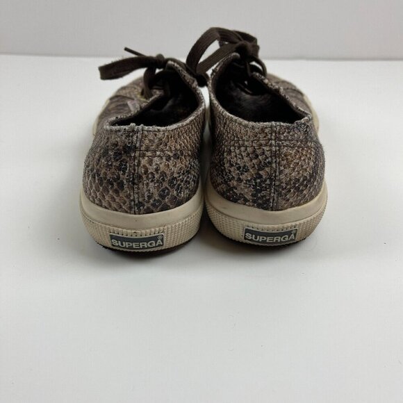 Superga 2750 Synth Snake Shoes Women’s Size 9 EU 40  Casual Sneakers - Picture 5 of 10
